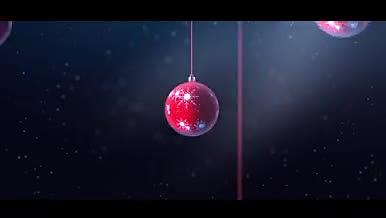 圣诞节快乐视频海报视频的预览图